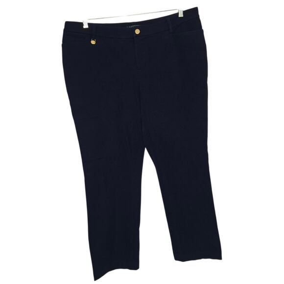 Lauren Ralph Lauren Pants - Lauren Ralph Lauren Navy Chino Pants Casual Workwear Cotton Women 14W